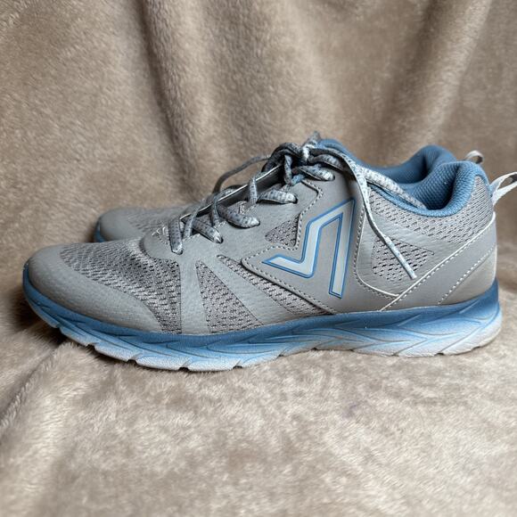 Vionic Women's US 9 Miles Active Sneakers Grey Blue Lace Up Running Shoes EU 40 - Picture 3 of 8
